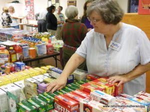 Reformation Lutheran Church food pantry Exeter Area